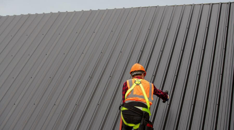 Professional metal roof installation services in Phillips, WI